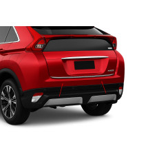 Кромка багажника (нерж.) для Mitsubishi Eclipse Cross 2017- рр