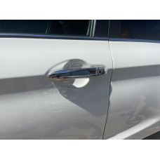 Накладки на ручки (4 шт.) Без чіпа OmsaLine - Італійська нержавійка для Nissan Pulsar 2014- рр