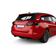 Хром планка над номером (SW нерж) для Opel Astra K 2016-2021 рр