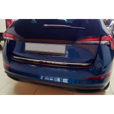 Кромка багажника OmsaLine (нерж.) для Skoda Scala 2018- рр