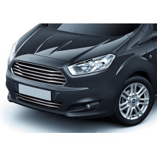 Накладки на решітку Carmos (2014-2018 6 шт нерж) для Ford Courier рр