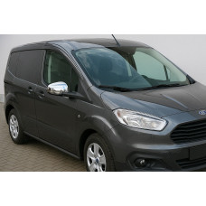 Накладки на дзеркала (2 шт. пласт) OmsaLine 2017-2026 для Ford Courier рр