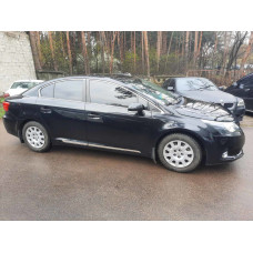 Молдинг дверний (4 шт нерж.) для Toyota Avensis 2009-2018 рр