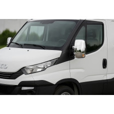Накладки на дзеркала (2 шт пласт) для Iveco Daily 2014- рр