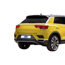 Накладка над номером (OmsaLine нерж) для Volkswagen T-Roc 2017-2025 рр