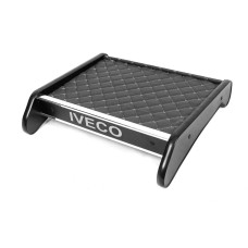 Полиця на панель (Сіра з сірою ниткою) для Iveco Daily 2006-2014 рр