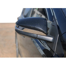 Накладки на дзеркала (2 шт нерж) для Toyota Rav 4 2013-2018 рр