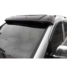 Козирьок на лобове скло (чорний глянець, 5мм) для мерседес Viano 2004-2014 рр