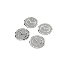 Наклейки на ковпачки V2 60мм (4шт) для Mazda