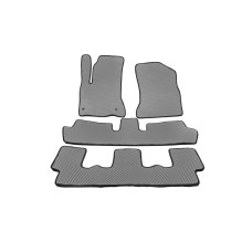 Килимки EVA (3 ряди сірі) для Citroen C-4 Picasso 2006-2013 рр