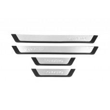 Накладки на пороги Flexill (4шт) Sandero для Renault Sandero 2007-2013 рр