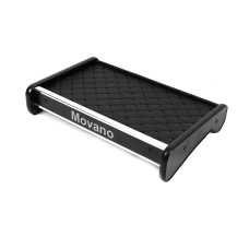 Полиця на панель (Чорна з чорною ниткою) для Opel Movano 2004-2010 рр