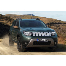 Передня решітка (сіра) для Dacia Duster 2018-2024 рр