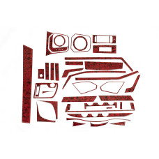 Накладки на панель (2020-2026) Дерево для Volkswagen T6 рр