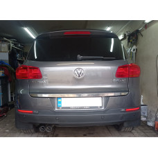 Кромка багажника (нерж.) для Volkswagen Tiguan 2007-2016 рр