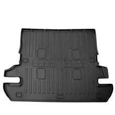 Килимок в багажник 3D (7 місць) (Stingray) для Lexus LX570/450d 2008-2022 рр