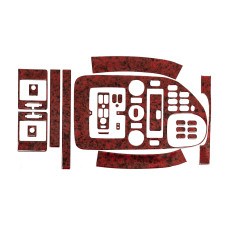 Накладки на панель Meric (1999-2003) Дерево для мерседес Vito W638 рр