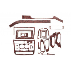 Накладки на панель Meric (передня частина) 2006-2015, Алюміній для мерседес Viano рр