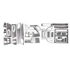 Накладки на панель (Meric, 50 деталей) Карбон для мерседес Sprinter W906 2006-2018 рр