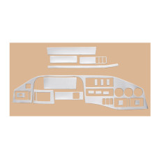 (Tdi, 1995-2000) Накладки на торпедо (MERIC) Алюминий для мерседес Sprinter W901/902/903/904/905