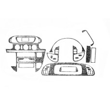 (cdi, 2000-2006) Накладки на панель (Meric) Титан для мерседес Sprinter W901/902/903/904/905 рр