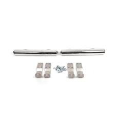 Бічні труби за заднім колесом (2 шт нерж) Середня база для мерседес Sprinter W901/902/903/904/905 1995-2006 рр