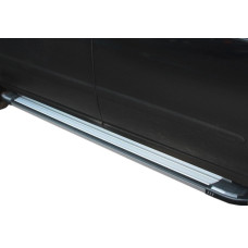 Бокові пороги Rainbow (2 шт. Алюміній) Довга база для мерседес Viano 2004-2014 рр