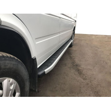 Бокові пороги Fullmond (2 шт, алюм) Довга база для мерседес Sprinter W901/902/903/904/905 1995-2006 рр