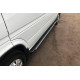 Бокові пороги Maya (2 шт., алюміній) Середня база для Mercedes Sprinter W901/902/903/904/905 1995-2006 рр