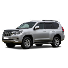 Вітровики з хромом Niken Luxury (4 шт) для Toyota Land Cruiser Prado 150 2009-2023 рр