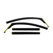 Вітровики вставні Niken Luxury (4 шт) для Volkswagen Touran 2010-2015 рр