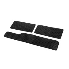 Поліуретанові килимки на пороги (3 шт EVA чорні) для Volkswagen LT 1995-2006 рр