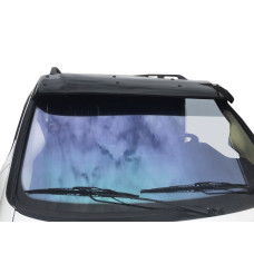 Козирьок на лобове скло (чорний глянець, 5мм) для мерседес Vito W638 1996-2003 рр