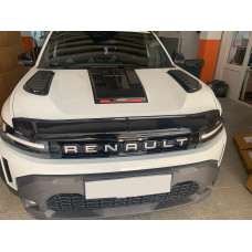 Дефлектор капоту EuroCap для Dacia Duster 2024- рр