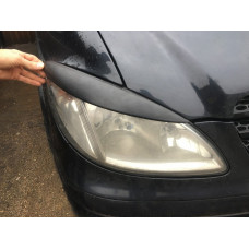 Вії прямі (чорний мат) для мерседес Viano 2004-2014 рр