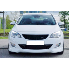 Передня Lip накладка DPT V-4 (Під фарбування) для Opel Astra J 2009-2015 рр