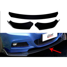 Універсальна передня Lip накладка DPT V-4 (ABS чорний глянець)