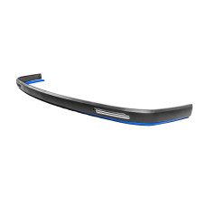 Універсальна передня Lip накладка DPT Blue V-1 (ABS чорний глянець)