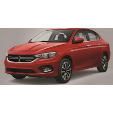 Решітка радіатора DPT (2016-2020 чорний глянець) для Fiat Tipo 2016- рр