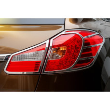 Накладки на стопи Libao (2 шт. пласт) для Chery Tiggo 5 2013- рр