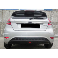Задній дифузор DPT V-1 (HB чорний глянець) для Ford Fiesta 2008-2017 рр