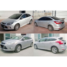 Бокові пороги DPT (2011-2014 Під фарбування) для Ford Focus III рр