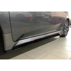 Бокові пороги DPT V-2 (Під фарбування) для Honda Civic Sedan X 2016-2021 рр