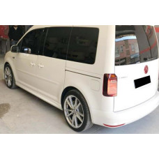 Бокові пороги DPT (Під фарбування) для Volkswagen Caddy 2010-2015 рр