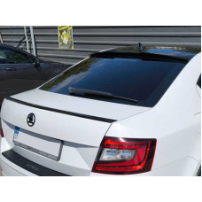 Спойлер DPT V-6 (чорний глянець) для Skoda Octavia III A7 2013-2019 рр