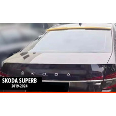 Спойлер DPT V-2 (2019-2024 чорний глянець) для Skoda Superb рр