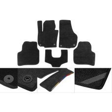 Килимки текстильні Premium (Чорний) для мерседес GLE/ML сlass W166 2011-2018 рр