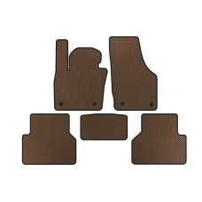 Килимки EVA (Коричневий) для Ауди Q3 2011-2019 рр