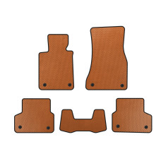 Килимки EVA (Помаранчеві) для бмв 5 серія G30/G31 2017-2023 рр