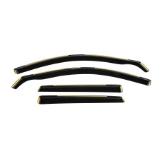 Вітровики вставні Niken Luxury (Sportback, 4 шт) для Ауди A3 2012-2020 рр